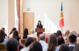 Șefa statului către tinerii care au susținut BAC-ul în acest an: „Republica Moldova are nevoie de voi, pentru a realiza proiectul generației noastre - aderarea la UE” 