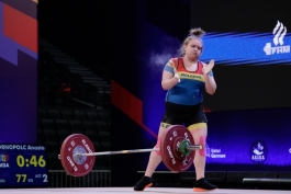 Președinta Maia Sandu i-a felicitat pe sportivii care au obținut 21 de medalii la Campionatul European de Haltere pentru tineri