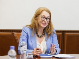 Șefa statului s-a întâlnit cu Ambasadoarea Estoniei în Moldova, Ingrid Kressel Vinciguerra, la încheierea mandatului său