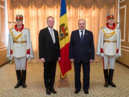 Moldovan president receives accreditation letters from more ambassadors