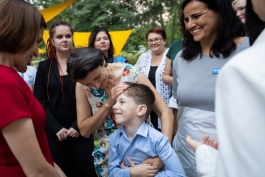 Președinta Maia Sandu s-a văzut cu Kristin Davis, Ambasadoare a Bunăvoinţei a UNHCR