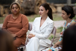 Președinta Maia Sandu s-a văzut cu Kristin Davis, Ambasadoare a Bunăvoinţei a UNHCR