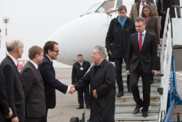 Austrian president on visit to Moldova