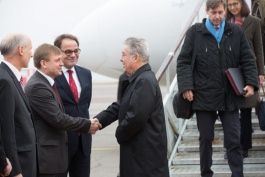 Austrian president on visit to Moldova