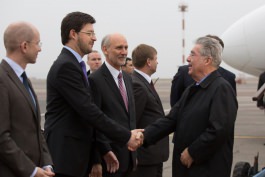 Austrian president on visit to Moldova