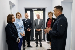 Președinta Maia Sandu a participat la deschiderea Centrului de Justiție Familială al Poliției