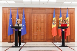Șefa statului a primit-o în vizită pe Președinta Comisiei Europene, Ursula von der Leyen