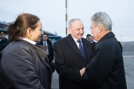 Moldovan president meets Austrian counterpart