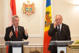 Moldovan president meets Austrian counterpart