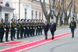 Moldovan president meets Austrian counterpart