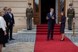 La Praga, șefa statului s-a întâlnit cu premierul ceh și cu liderii celor două camere ale legislativului 