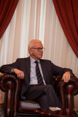 Moldovan president meets German foundation's chairman