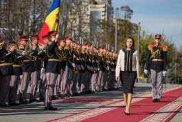 Președinta Maia Sandu l-a primit în vizită oficială pe Președintele portughez, Marcelo Rebelo de Sousa 