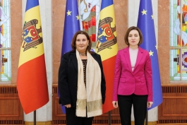 Președinta Maia Sandu a primit scrisorile de acreditare din partea mai multor ambasadori desemnați