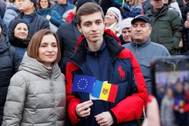 Președinta Maia Sandu: „Ușa către Uniunea Europeană ne-a fost deschisă datorită oamenilor de bună credință din Moldova”