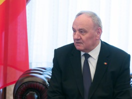 Președintele Nicolae Timofti a avut o întrevedere cu ministrul Afacerilor Externe al României, Bogdan Aurescu