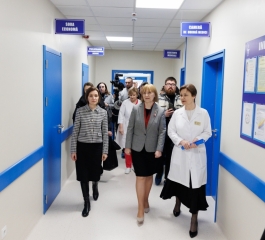 Președinta Maia Sandu a participat la inaugurarea Secției anestezie și terapie intensivă a Spitalului Raional Soroca 