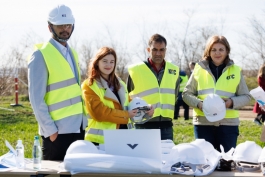 Președinta Maia Sandu anunță despre demararea construcției unei noi linii electrice aeriene care unește sistemul energetic al Republicii Moldova cu cel al României