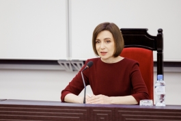 Președinta Maia Sandu a avut o întrevedere cu reprezentanții Camerei de Comerț și Industrie a Republicii Moldova