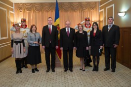 Moldovan president receives accreditation letters from three ambassadors