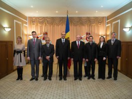 Moldovan president receives accreditation letters from three ambassadors