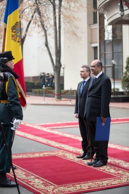 Moldovan president receives accreditation letters from three ambassadors