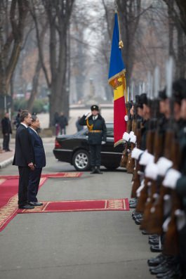 Президент Николае Тимофти принял верительные грамоты послов трех стран