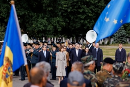 Президент Майя Санду приняла участие в мероприятиях, посвященных памяти жертв Второй мировой войны