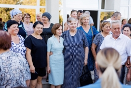 President Maia Sandu had a meeting with people from the villages of Mărculești and Izvoare in the Florești district