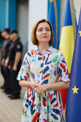 Președinta Maia Sandu a transmis un mesaj salvatorilor IGSU detașați în misiune de pre-poziționare în Grecia