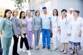 La Edineț, Președinta Maia Sandu a participat la inaugurarea Centrului de acordare a asistenței medicale în cazul accidentelor vasculare cerebrale