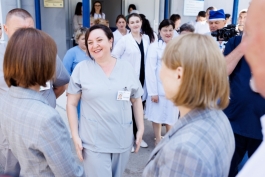 La Edineț, Președinta Maia Sandu a participat la inaugurarea Centrului de acordare a asistenței medicale în cazul accidentelor vasculare cerebrale