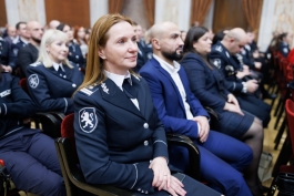 Șefa statului i-a felicitat pe angajații Poliției Naționale cu ocazia celei de-a 34-a aniversări de la înființarea instituției