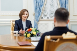 Майя Санду в Киеве: «Вместе с Украиной мы сильнее и готовы защитить наших граждан от российского шантажа»