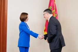 Șefa statului, Maia Sandu, s-a întâlnit cu ministrul israelian de externe, Gideon Sa’ar