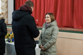 Президент Майя Санду в Резине: «Во времена перемен и вызовов наша главная сила - это солидарность»