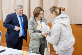 Президент Майя Санду в Резине: «Во времена перемен и вызовов наша главная сила - это солидарность»