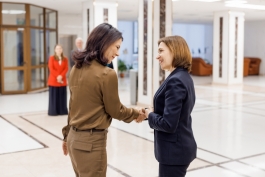 Președinta Maia Sandu a avut o întrevedere cu ministra de externe a Germaniei, Annalena Baerbock