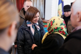 Președinta Maia Sandu a efectuat o vizită de lucru în raionul Briceni
