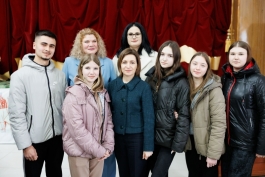 Președinta Maia Sandu a efectuat o vizită de lucru în raionul Briceni