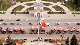 Șefa statului i-a felicitat pe salvatori și pompieri cu ocazia zilei profesionale și a mulțumit Japoniei pentru donarea a 19 autospeciale