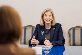 Президент Майя Санду провела встречу с федеральным министром европейских и международных дел Австрийской Республики Беате Майнль-Райзингер