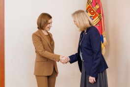 Президент Майя Санду провела встречу с федеральным министром европейских и международных дел Австрийской Республики Беате Майнль-Райзингер