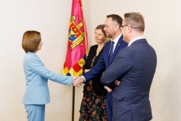 Президент Майя Санду провела встречу с официальными лицами из Бельгии, Люксембурга и Нидерландов