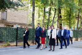 Президент Майя Санду посетила Образцовый центр в области энергетики и электроники, отремонтированный при поддержке европейских партнеров