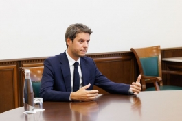 Президент Майя Санду провела встречи с руководителем Банка Франции и лидером крупнейшей партии в Национальном собрании Франции