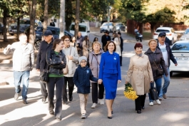 Президент Майя Санду реализовала свое право голоса на парламентских выборах 28 сентября 2025 года