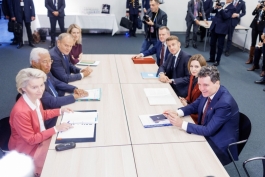 Президент Майя Санду на саммите Европейского политического сообщества в Копенгагене: «Мы продолжим работать вместе, чтобы Молдова стала частью Европейского Союза»