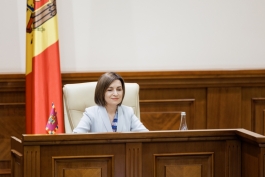 Президент Майя Санду на первом заседании нового Парламента: «Давайте работать вместе – с верой – чтобы Молдова стала домом мира и надежды для всех своих граждан»