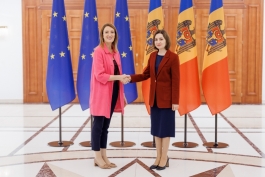 Președinta Maia Sandu, după întrevederea cu Roberta Metsola: „Vom lucra în continuare cu ambiție și seriozitate — și avem încredere că ritmul va rămâne unul hotărât de ambele părți”